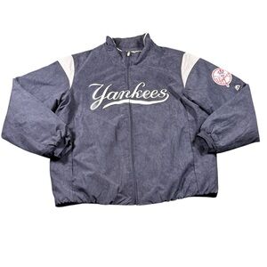 Majestic Yankees Men’s XL ThermaBase Dugout Jacket Blue